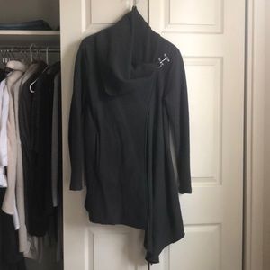 Garnet Hill Boiled wool wrap coat